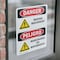 Signmission Moving Machinery Bilingual Danger Sign, Vinyl Decal, 5in W x 7in L, 2PK OS-2PACK-DS-D-57-VS-1453 - alternate 4